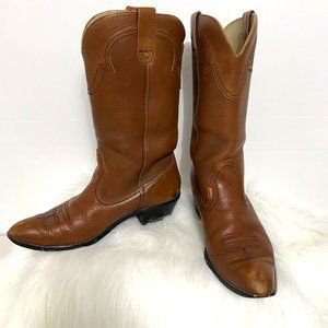 LEVI’S Orange Tab vintage pullon cowboy western boots sz 10